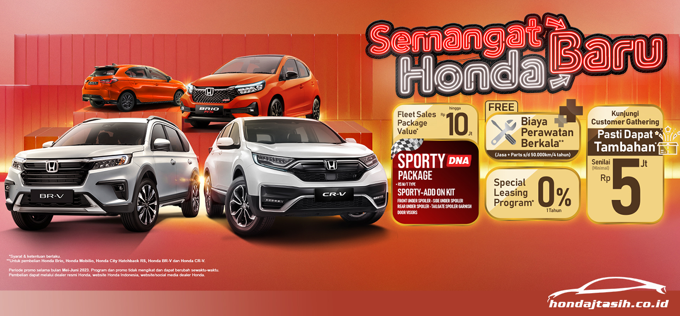 semangat honda baru - promo Juni 2023